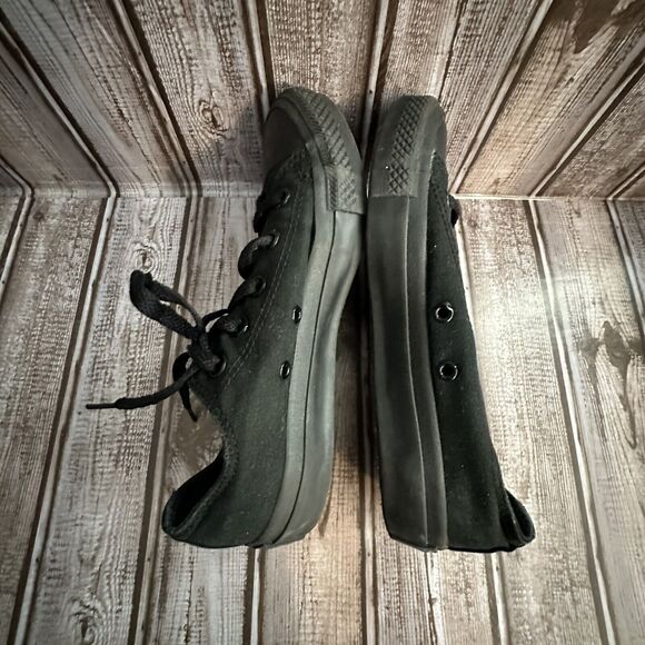 Converse‎ All Star Black Tennis Shoes Men's Size 4/Women's Size 6 - Picture 5 of 7